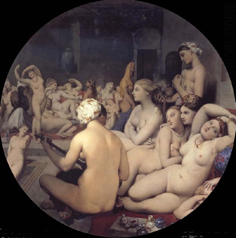 Jean Auguste Dominique Ingres Turkish Bath china oil painting image